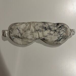 Slip Marble Print Silk Sleep Mask